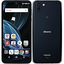 美品 AQUOS R2 SH-03K ブラック 64 GB SIMフリー AQUOS SIMフリー SH-03K R2 黒 [Premium Black] docomo 新品未
